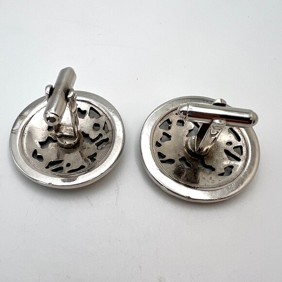 Medieval Renaissance Scene Cuff Links - Picture 5 of 5